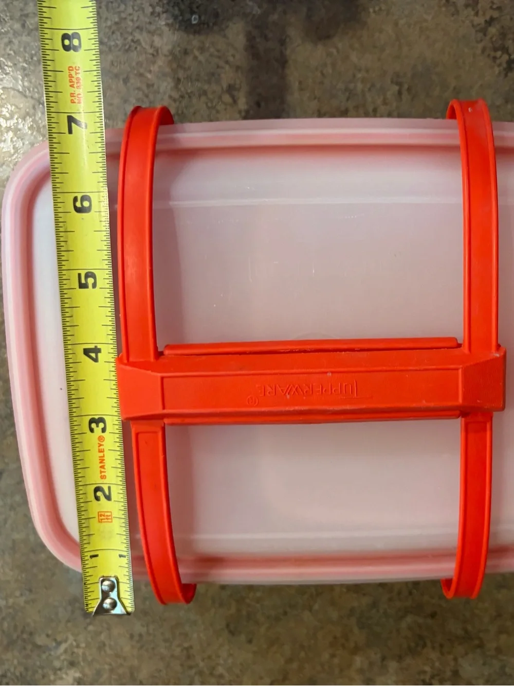 Tupperware Vintage Pack N Carry Retro Lunch Box Set